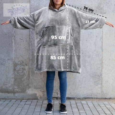 Bluzair Koco Bluza Oversize XXL z Kapturem Polska