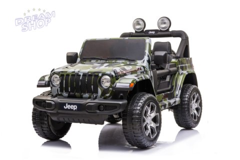 Pojazd na Akumulator Jeep Wrangler Rubicon DK-JWR555 Moro