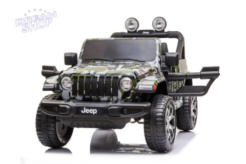 Pojazd na Akumulator Jeep Wrangler Rubicon DK-JWR555 Moro