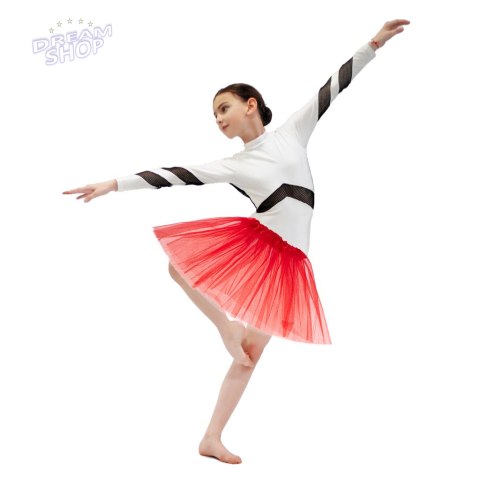 Spódniczka tiulowa tutu kostium strój czerwona Spódniczka tiulowa tutu kostium strój czerwona