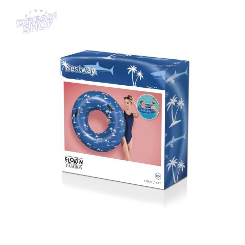Dmuchane Koło Do Pływania 119 cm Niebieskie Bestway 36353 Dmuchane Koło Do Pływania 119 cm Niebieskie Bestway 36353