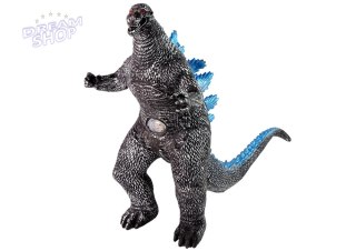 Duża Figurka Godzilla Szara Dinozaur Dźwięk 42cm