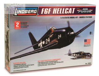 Model Plastikowy Do Sklejania Lindberg (USA) Samolot F6F Hellcat