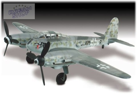 Model Plastikowy Do Sklejania Lindberg (USA) Samolot Messerschmitt ME-410