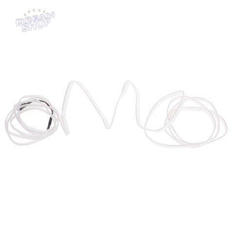 Oświetlenie ambientowe LED do samochodu / auta USB / 12V taśma 3m biała