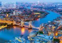 CASTORLAND Puzzle 1000el. Aerial View of London - Widok z lotu ptaka na Londyn