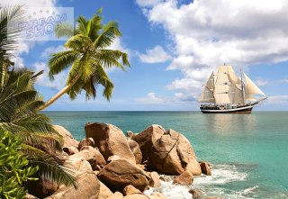 CASTORLAND Puzzle 1500el. Sailing in Paradise - Żeglowanie w raju