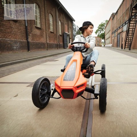 BERG Gokart na Pedały RALLY NRG ORANGE BFR 4-12 lat do 60 kg