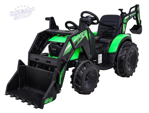 Pojazd Traktor Z Przyczepą 720-T Zielony