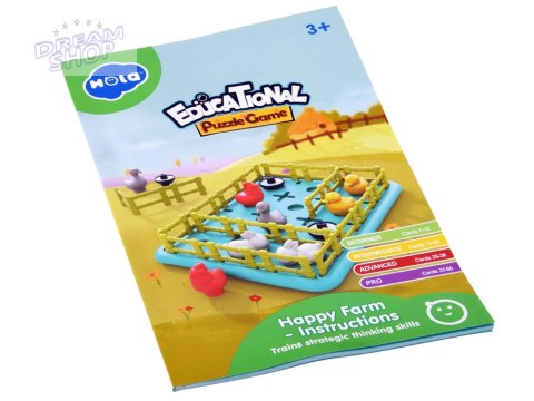 Gra logiczna i edukacyjna Wesoła farma GR0597