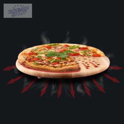 Pizza Aerator Deska do Serwowania Pizzy Drewniana