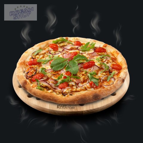 Pizza Aerator Deska do Serwowania Pizzy Drewniana