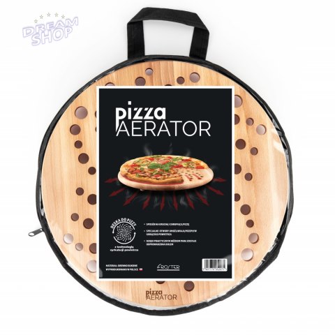 Pizza Aerator Deska do Serwowania Pizzy Drewniana