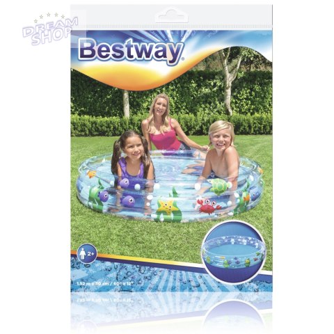 Basen dla dzieci dmuchany do ogrodu Bestway 51004