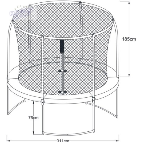 Axi Trampolina Bostonn 305 cm + Siatka