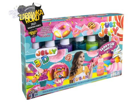 Tuban Zestaw Tubi Jelly Słodycze 6 kolorów ZA4514