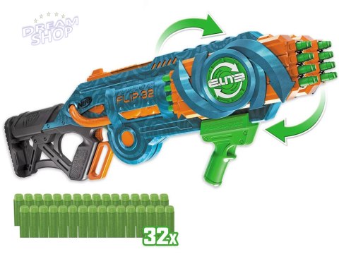 Nerf pistolet wyrzutnia Elite 2.0 FLIP-32 ZA4528