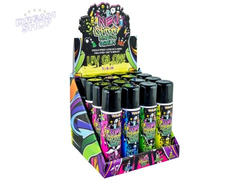 Tuban neonowa Kreda spray zrób graffiti ZA4518