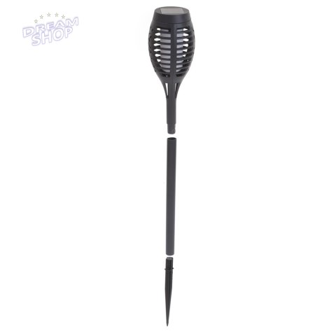 Lampy solarne ogrodowe pochodnie 12LED 4szt.