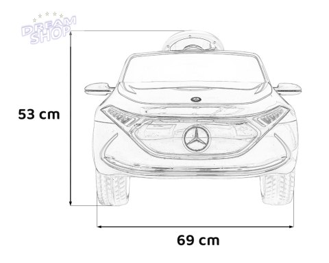 Pojazd Mercedes AMG EQA Biały