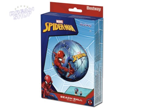 Bestway dmuchana piłka plażowa Spiderman 98002