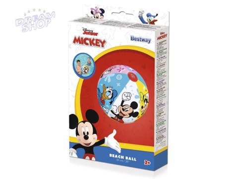 Bestway Piłka plażowa Disney 51cm MyszkaMiki 91098