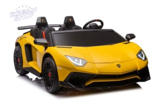 Auto Na Akumulator Lamborghini XXL A8803 Żółte 24V