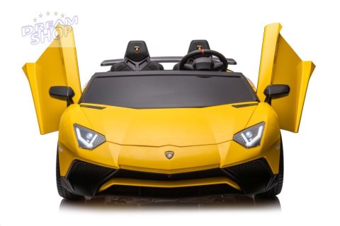 Auto Na Akumulator Lamborghini XXL A8803 Żółte 24V