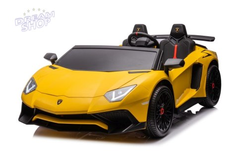 Auto Na Akumulator Lamborghini XXL A8803 Żółte 24V