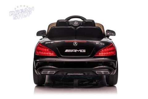 Auto Na Akumulator Mercedes SL65 S Czarny Lakierowany LCD