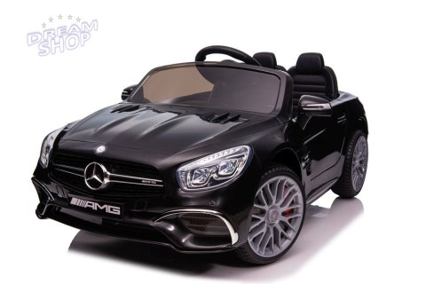 Auto Na Akumulator Mercedes SL65 S Czarny Lakierowany LCD