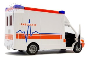 Ambulans na Baterie z noszami Dźwięk i Światło