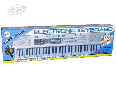 Keyboard MQ-6110 Mikrofon Organki 61 Klawiszy