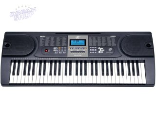 Keyboard Organy 61 Klawiszy Zasilacz Mikrofon MK-2106