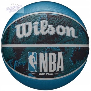 PIŁKA DO KOSZYKÓWKI WILSON NBA DRV PLUS VIBE WZ3012602XB7 R.7 czarno niebieska