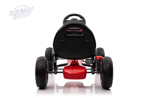 Gokart na Pedały G208 Czerwony