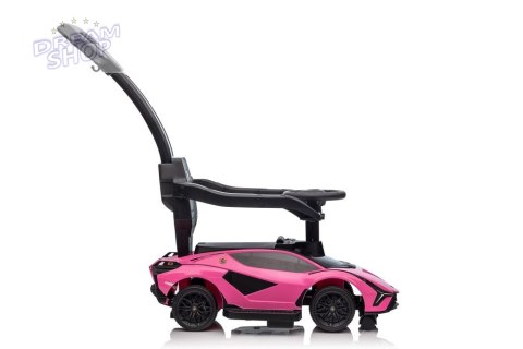 Jeździk z Pchaczem Lamborghini QLS-996T Różowy