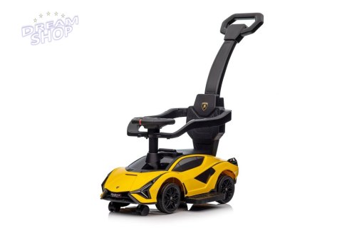 Jeździk z Pchaczem Lamborghini QLS-996T Żółty