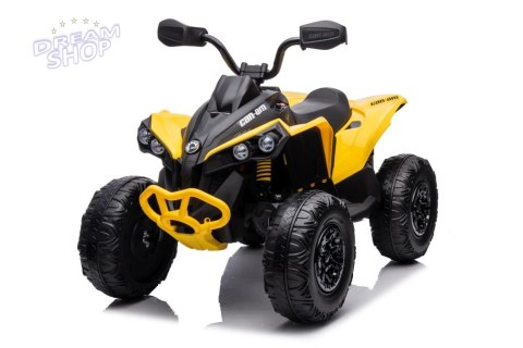 Quad Na Akumulator DK-CA002 Żółty Quad Na Akumulator DK-CA002 Żółty