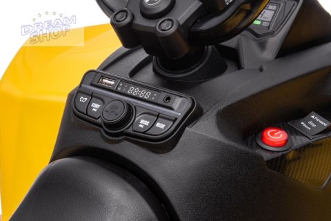 Quad Na Akumulator DK-CA002 Żółty Quad Na Akumulator DK-CA002 Żółty