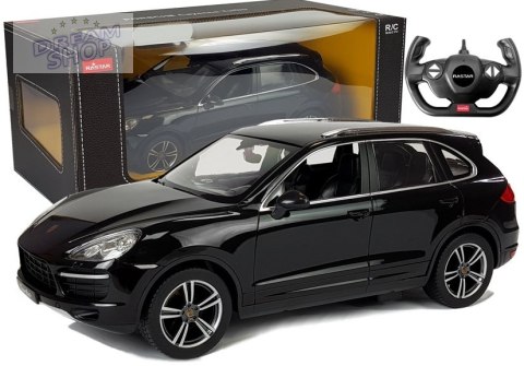 Auto R/C Porsche Cayenne Turbo Rastar 1:14 Czarne na Pilota