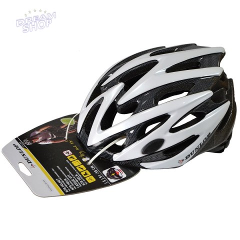 KASK ROWEROWY REGULOWANY DUNLOP MTB GREY R.L (58-61CM)