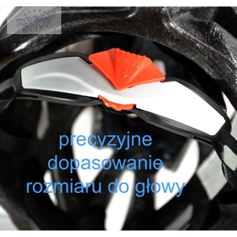 KASK ROWEROWY REGULOWANY DUNLOP MTB GREY R.L (58-61CM)