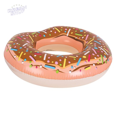 BESTWAY 36118 Koło do pływania donut 107cm brązowe BESTWAY 36118 Koło do pływania donut 107cm brązowe