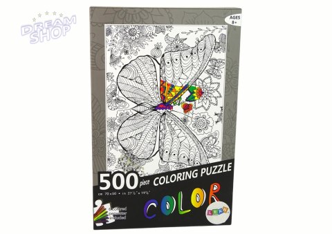 Puzzle Do Kolorowania 500 Elementów Motyl