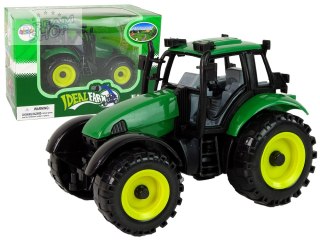 Traktor Ideal Farm Zielony Otwierana Maska