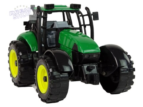 Traktor Ideal Farm Zielony Otwierana Maska