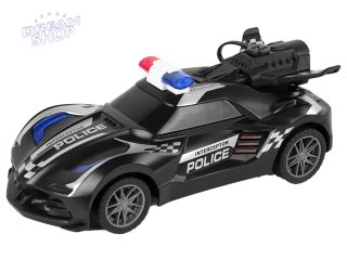 Auto Sportowe R/C Policja Czarne Zdalnie Sterowane