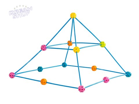 Namiot Baza Fort Słomki Konstrukcyjne, Klocki, Patyczki ok. 68 Elementów