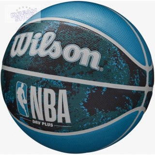 PIŁKA DO KOSZYKÓWKI WILSON NBA DRV PLUS VIBE WZ3012602XB7 R.7 czarno niebieska